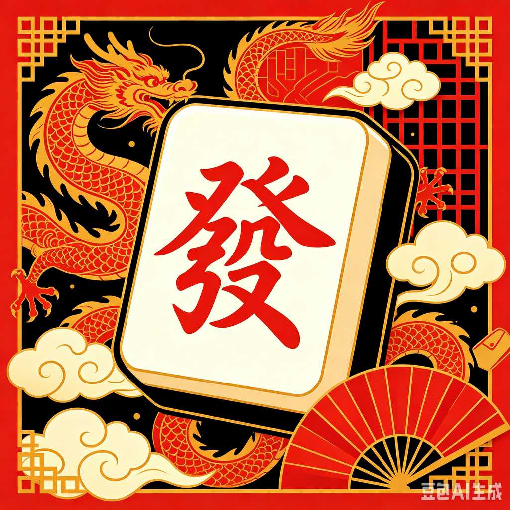 custom cartoon mahjong set