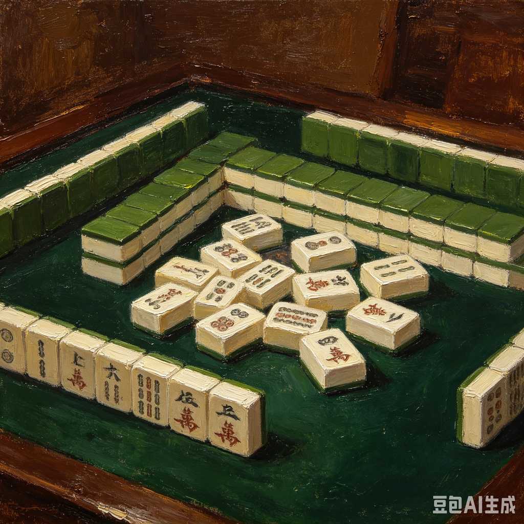 classic color mahjong tiles