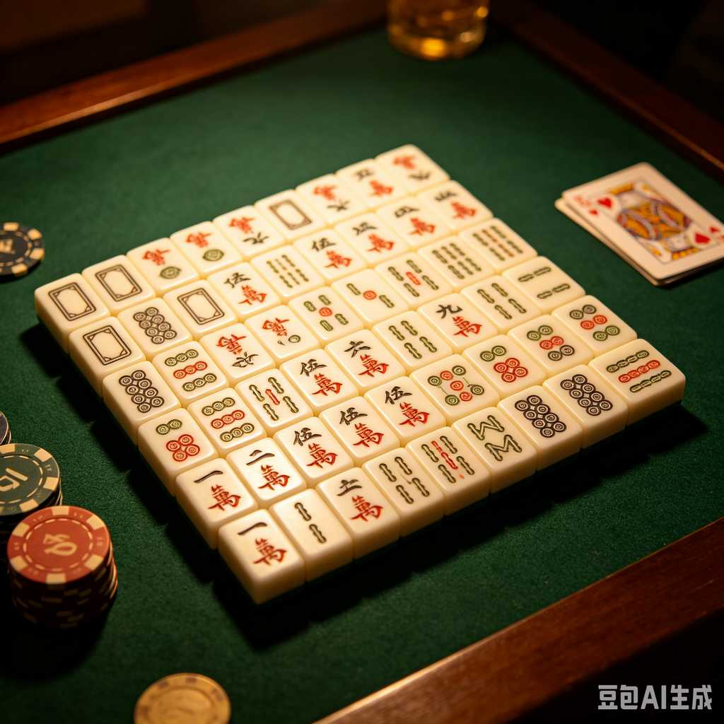 dual color mahjong tiles